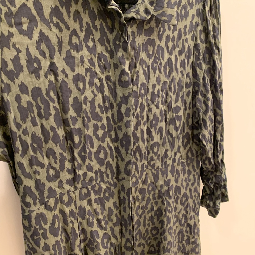 Zara Leopard Maxi Dress
